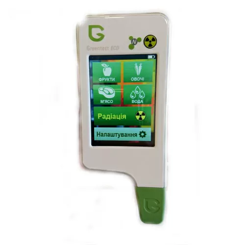 GreenTest ECO 5 Дозиметр, Нітрат-Тестер та Вимірювач жорсткості води GreenTest ECO 5 Дозиметр, Нитрат-Тестер и Измеритель жесткости воды