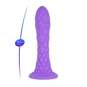 Фалоімітатор SilexD Fantasy Liquid Silicone Dreamy 7in Purple