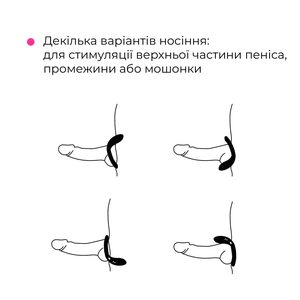 Смарт кільце-насадка на член Lovense Diamo Cock Ring