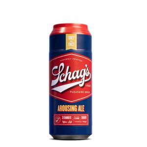 Мастурбатор – банка пива Blush Schag's Arousing Ale Masturbator – Frosted, самозмащуваний, вакуум