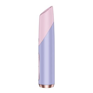 Вакуумний стимулятор Satisfyer Bold Kiss Violet, магнітна технологія 3D Air Pulse, 30 режимів роботи