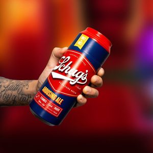 Мастурбатор – банка пива Blush Schag's Arousing Ale Masturbator – Frosted, самозмащуваний, вакуум