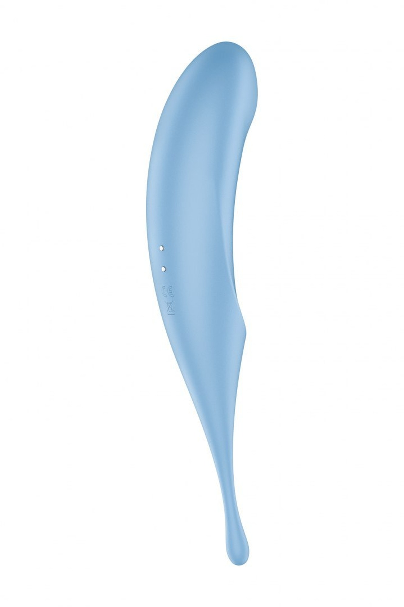 Вібратор для клітора з вакуумною стимуляцією Satisfyer Twirling Pro Blue