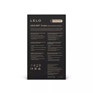 Кліторальний вібратор LELO DOT Cruise Peach Please, точкова стимуляція, технологія Infinite Loop