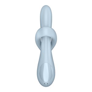 Вібратор з ротацією Satisfyer Heat Flex 4 Blue, підігрів до 39°C
