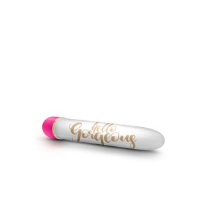 Вібратор Жіночий пальчик Blush The Collection Hello Gorgeous біло-рожевий