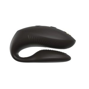 Вібратор для пар We-Vibe Chorus Pro Satin Black з пультом і додатком, чорний