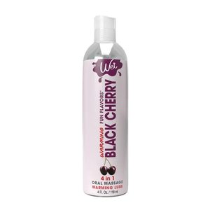 Зігрівальний лубрикант на водній основі Wet Warming Black Cherry 4 in 1, без цукру (118 мл)