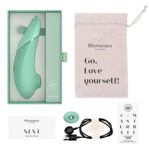Вакуумний кліторальний стимулятор Womanizer Next Sage, 3D Pleasure Air, 14 рівнів інтенсивності