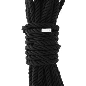 Мотузка для бондажу Dream Toys Blaze Deluxe чорна, 10 м