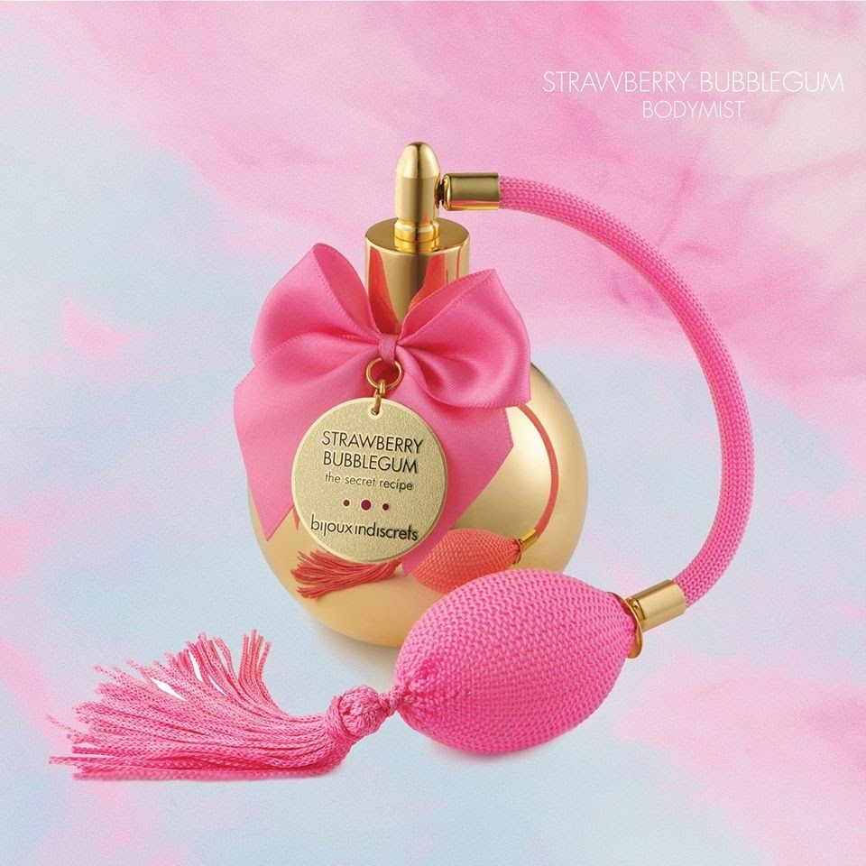 Зволожувальний спрей для тіла Bijoux Indiscrets Bubblegum Body Mist зі збуджувальним фруктовим ароматом