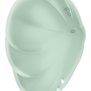 Вакуумний стимулятор з вібрацією Satisfyer Cloud Dancer Mint