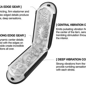 Мастурбатор Tenga Flip Zero Gravity Electronic Vibration Black
