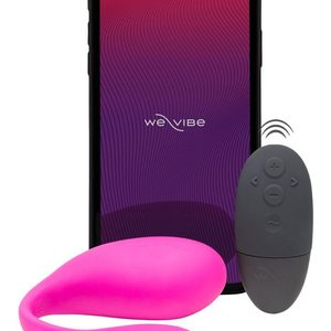 Смарт-віброяйце We-Vibe Jive 2 Electric Pink, пульт ДК, до 4 годин роботи
