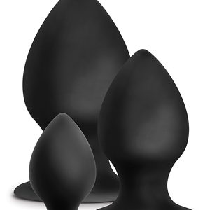 Набір анальних пробок Blush Anal Adventures Platinum Silicone Anal Stout Plug