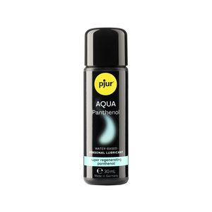 Лубрикант на водній основі pjur Aqua Panthenol 30 мл з пантенолом, догляд та зволоження