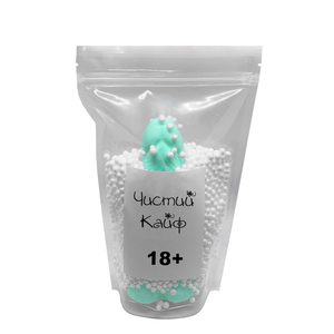 Мило у формі пеніса Чистий Кайф Turquoise size L, крафтове мило-член, натуральне
