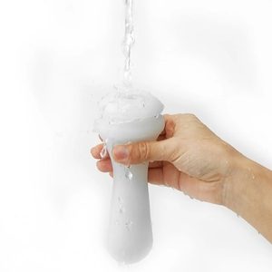 Мастурбатор Tenga FLEX Fizzy Green зі змінною інтенсивністю, можна скручувати, вакуум