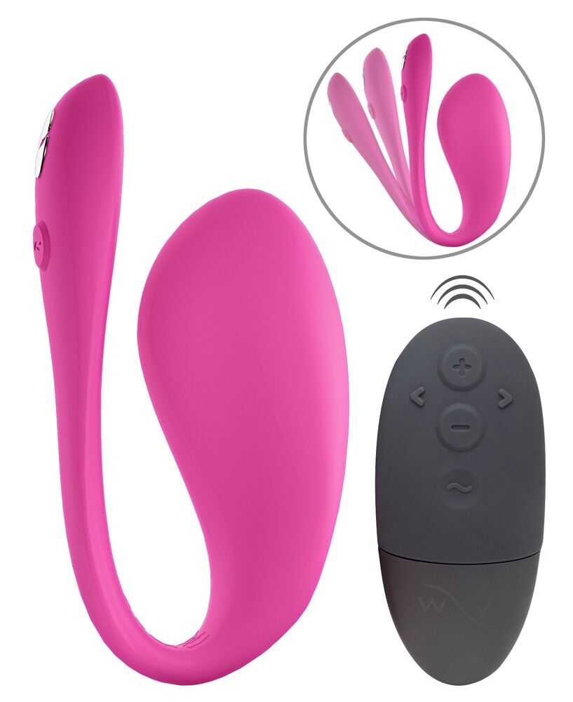 Смарт-віброяйце We-Vibe Jive 2 Electric Pink, пульт ДК, до 4 годин роботи