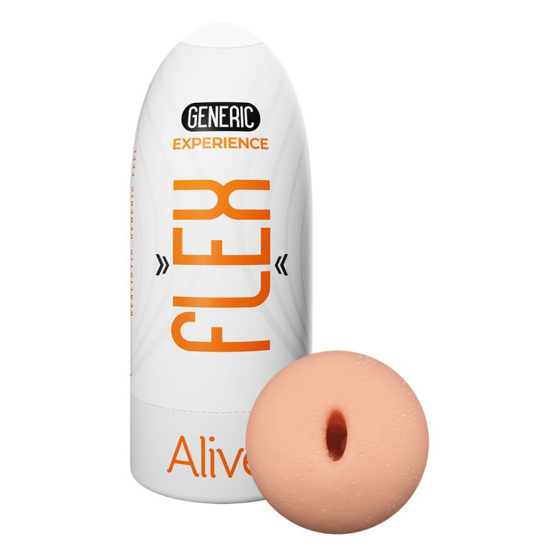 Мастурбатор чоловічий Alive Flex Generic у колбі, M
