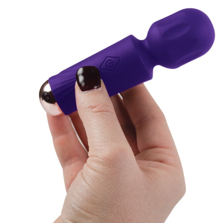Вібромасажер Rocks Off Mini Wand Violet Dream, 16 режимів