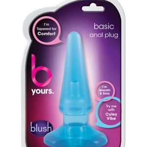 Анальний плаг B yours BASIC ANAL PLUG BLUE