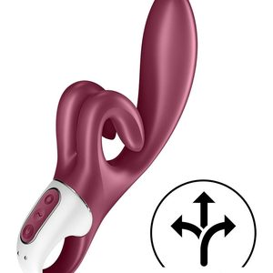 Вібратор-кролик Satisfyer Touch Me Red, подвійний відросток, 3 потужні мотори