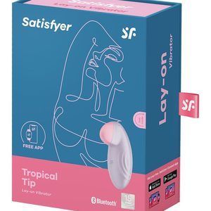 Смарт-вібратор для клітора Satisfyer Tropical Tip Light Lilac