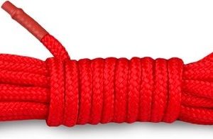 Бондажна мотузка Easytoys, нейлонова, червона, 10 м