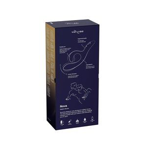 Смарт вібратор-кролик We-Vibe Nova Midnight Blue, ергономічний, регульований кут нахилу стовбура