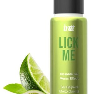 Гель для оральних пестощів із зігрівальним ефектом INTT Lick Me Kissable Gel Caipirinha 50 мл, без цукру