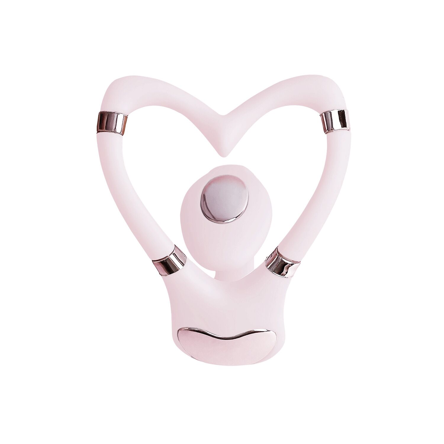Смарт-вібратор для пар Adrien Lastic Venus + APP, подвійний, можна носити під одягом, 10 режимів