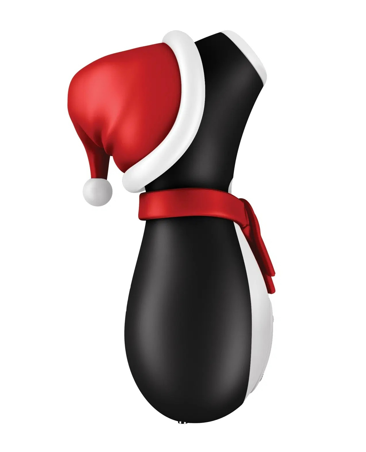 Вакуумний кліторальний стимулятор Satisfyer Penguin Holiday Edition, у шапочці та шарфі