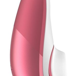 Вакуумний кліторальний стимулятор Womanizer Liberty Pink, магнітна кришка, 2 насадки