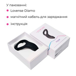 Смарт кільце-насадка на член Lovense Diamo Cock Ring