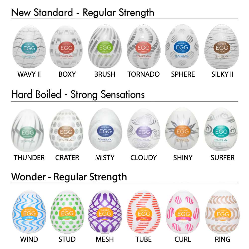 Мастурбатор-яйце Tenga Egg Silky II з рельєфом у вигляді павутини