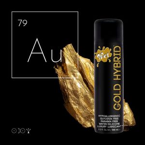 Лубрикант водно-силіконовий гібрид Wet Gold Hybrid 93 мл