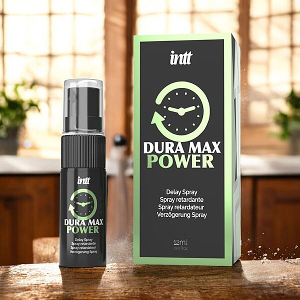 Пролонгатор-спрей Intt Dura Max Power (12 мл) з охолоджувальним ефектом, без лідокаїну, з пантенолом