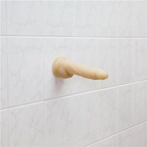 Фалоімітатор ADDICTION Dual Density Silicone Dildo Caramel 8″, присоска, діаметр 4,3 см, віброкуля