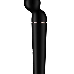 Вібромасажер Satisfyer Planet Wand-er Black/Rosegold, дуже потужний, бездротовий