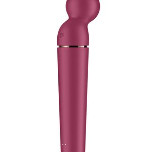 Вібромасажер Satisfyer Planet Wand-er Berry/Rosegold, дуже потужний, бездротовий