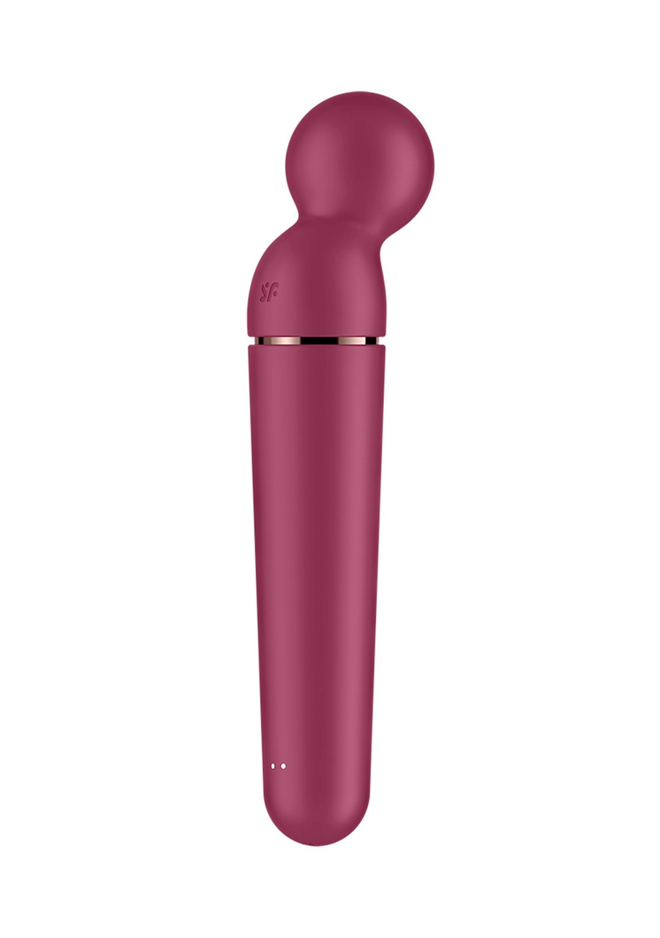Вібромасажер Satisfyer Planet Wand-er Berry/Rosegold, дуже потужний, бездротовий