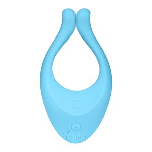 Вібратор для пар Satisfyer Endless Love Blue, 3 незалежні мотори, багатофункціональний