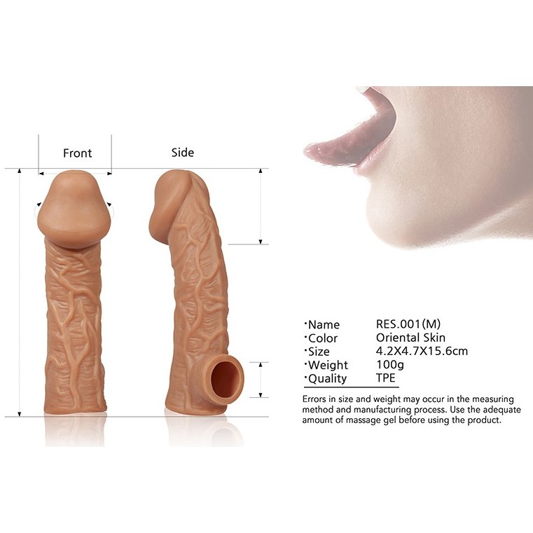 Насадка на член Kokos Cock Sleeve CS 001 L