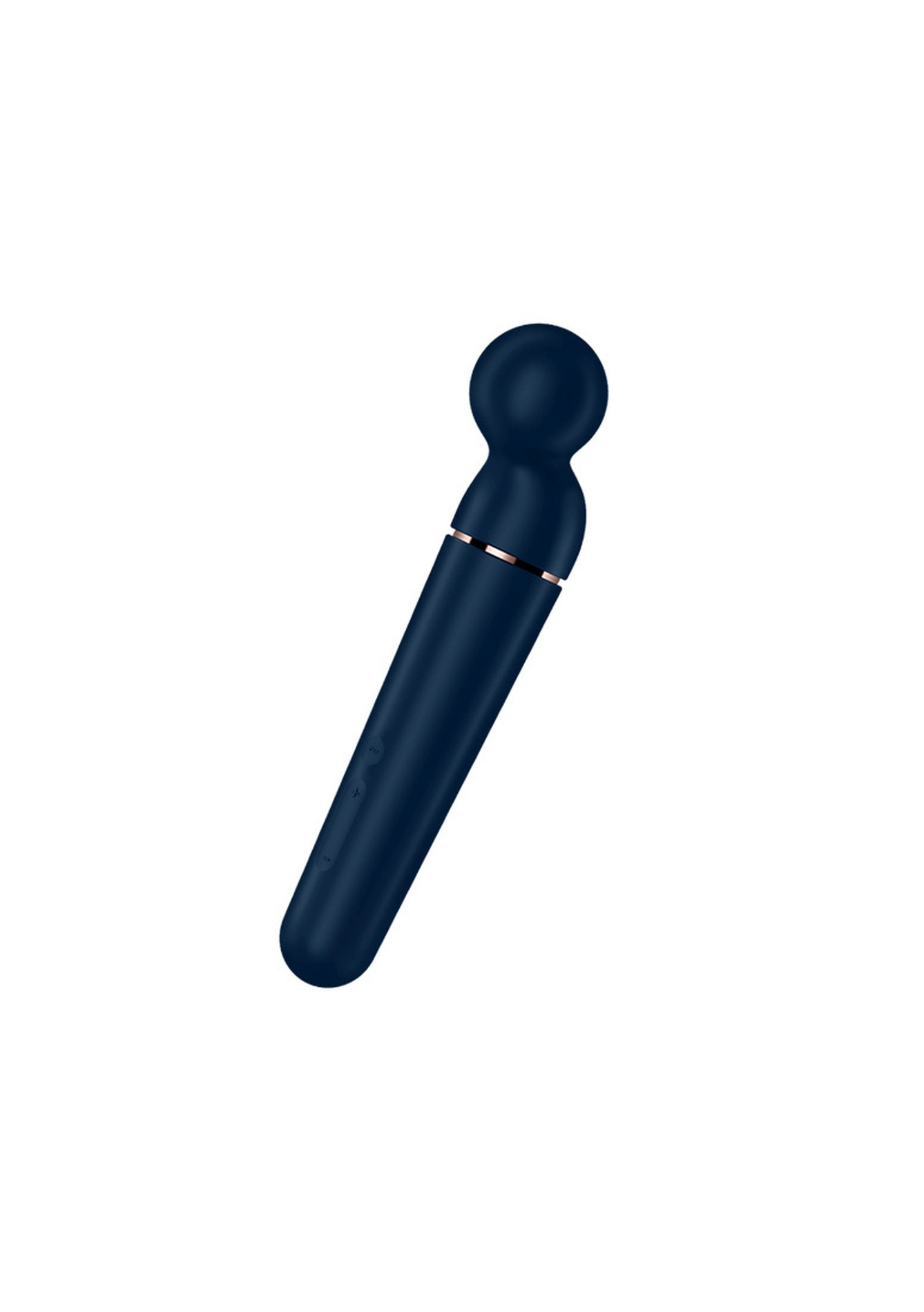 Вібромасажер Satisfyer Planet Wand-er Blue/Rosegold, дуже потужний, бездротовий