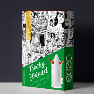 Презерватив із стимулюючими еластичними вусиками EGZO Cocky Friend латексний