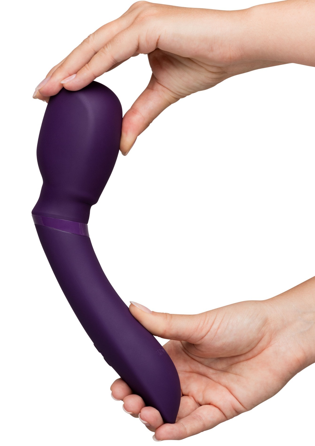 Смарт-вібромасажер We-Vibe Wand 2 Purple, дуже потужний, функція Smart Silence