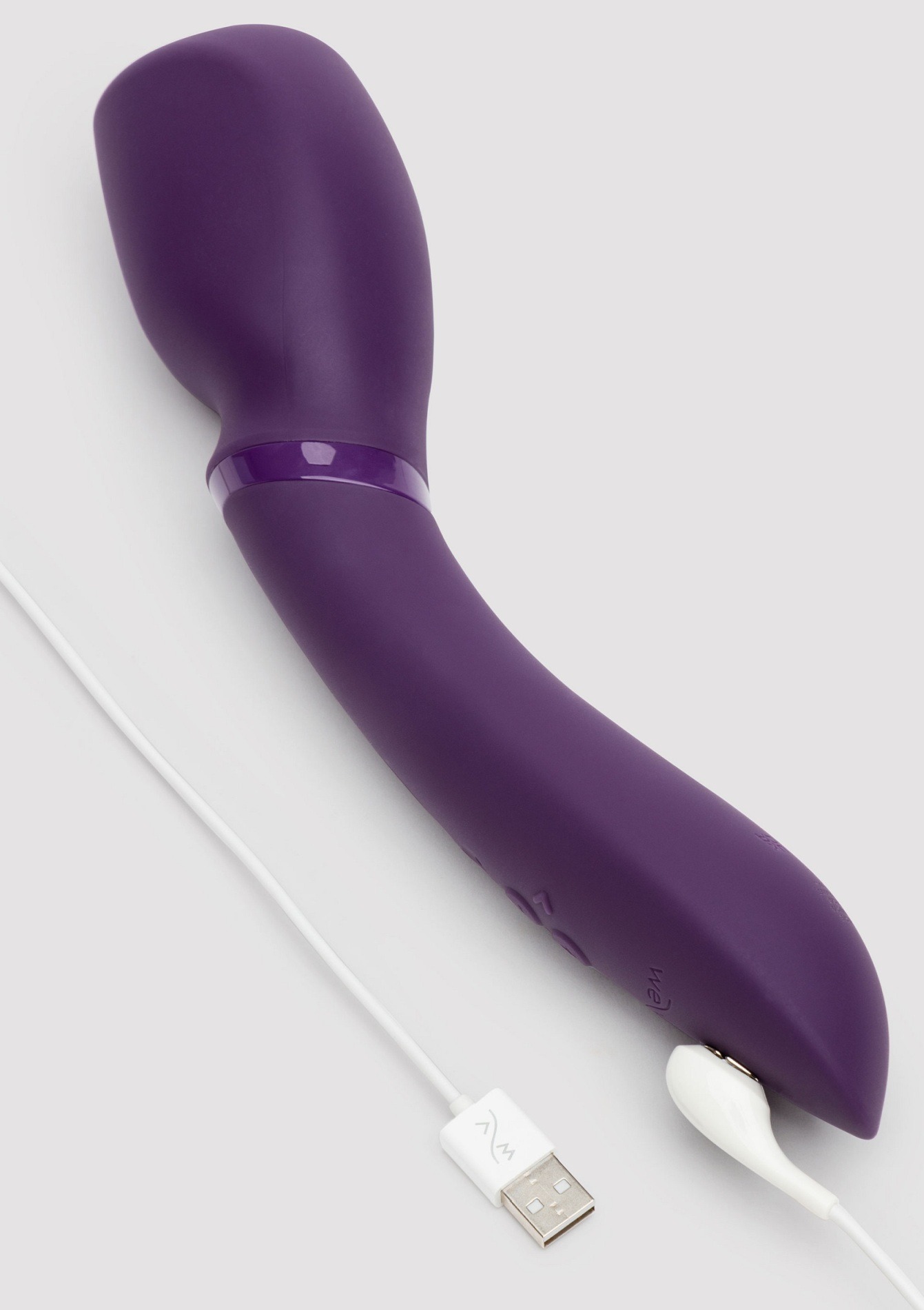 Смарт-вібромасажер We-Vibe Wand 2 Purple, дуже потужний, функція Smart Silence
