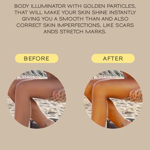 Крем-шимер для тіла Intt Sexy Glow (60 мл) з олією ши та ароматом ванілі, сяйна засмагла шкіра