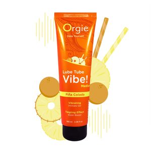 Вібролубрикант Orgie Lube Tube Vibe! Pina Colada 100 мл
